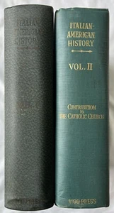 Italian-American History V.1-2 by Giovanni Schiavo. 1947/1949 Vigo Press. 1st Ed - Foto 1 di 15
