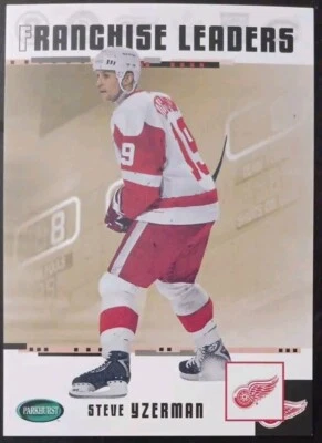 2003 - 2004 Parkhurst Steve Yzerman Franchise Leaders Original Six #92 Hockey - Image 1 of 2