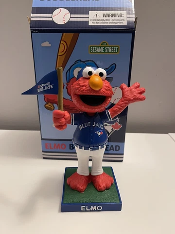 Elmo Bobblehead Toronto Blue Jays 2023 Sesame Street Special Ticket Bobblehead Cover