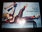 STRETCH OF THE IMAGINATION 4-Pg Editorial VOGUE US 2009 women's feet ankles legs