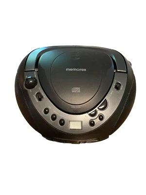 MEMOREX MODELO MP8806 REPRODUCTOR DE CD ESTÉREO PORTÁTIL RADIO AM/FM BOOMBOX CABLE DE ALIMENTACIÓN Foto 1 de 4