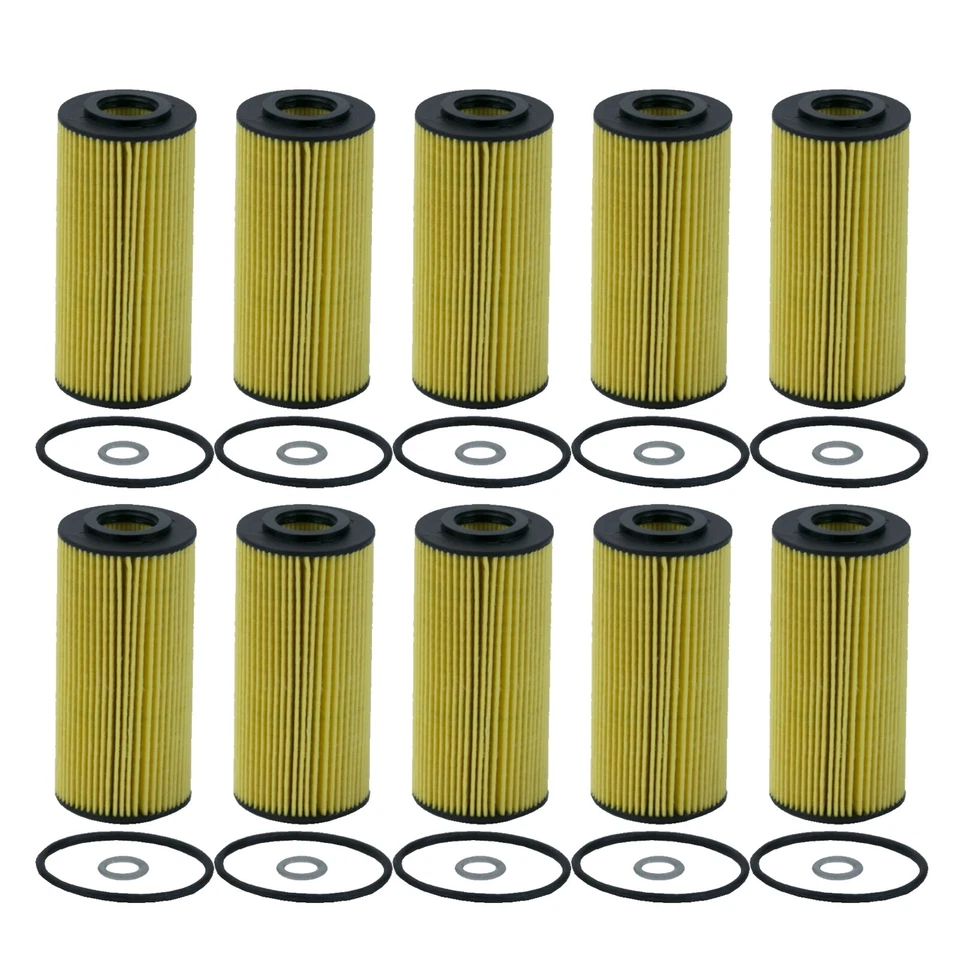 Juego de 10 filtros de aceite de motor WIX (sin metal) para Genesis G70 G90 Kia Stinger K900 Foto 1 de 1
