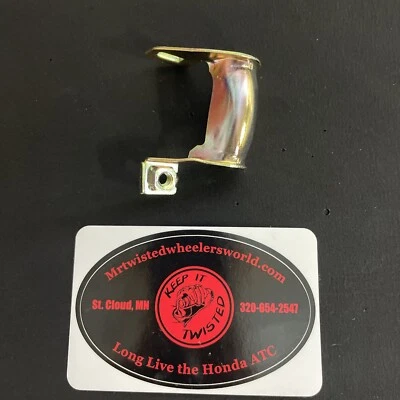 Honda ATC OEM ATC350x 350x 1985-1986 Front Brake Line Hose Guide Restored 22-77 - Image 1 of 4