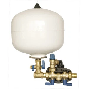 Grupo de seguridad Caleffi SicalCenter para acumulador de agua caliente con recipiente de expansión - Imagen 1 de 2