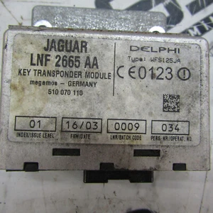Jaguar XK8 XKR X100 Convertible Key Transponder Module LNF2665AA 2003 Model - Picture 1 of 2