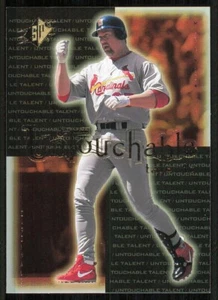 2001 SPx Untouchable Talents #UT3 Mark McGwire - Picture 1 of 2