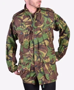 Vintage British army 84 pattern camo jacket combat smock DPM camouflage bell p - Imagen 1 de 13