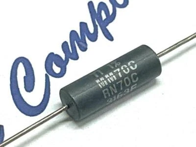 2pcs - Texas Instruments RN70 316K 1% Resistor NOS (TI) - Image 1 of 4