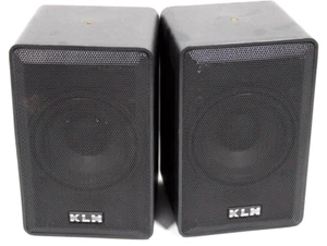 Juego de 2 Altavoces KLH Estante para Libros Juego de 2 Altavoces Sistema de Sonido Envolvente de Audio - Imagen 1 de 3
