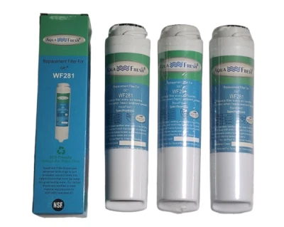 Aqua Fresh WF281 Refrigerator Water Filter For GE GSWF NEW! 3 PACK - Image 1 of 4