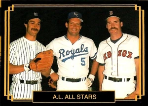 WADE BOGGS/GEORGE BRETT/DON MATTINGLY BIG LEAGUE ALL STARS #3 - Imagen 1 de 2