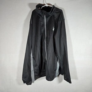Neu Herren Spyder Empire Fleece Taschen Jacke grau/grau M durchgehender Reißverschluss - Bild 1 von 12