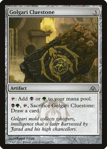 Golgari Cluestone 4x FOIL DGM MTG Dragon's Maze Common MINT black green artifact - Picture 1 of 1
