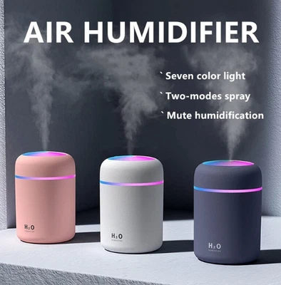 LED Essential Oil Diffuser Aroma Humidifier Ultrasonic Aromatherapy Air Purifier - Image 1 of 4