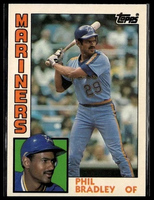 1984 Topps Traded #15T Phil Bradley - Image 1 of 2