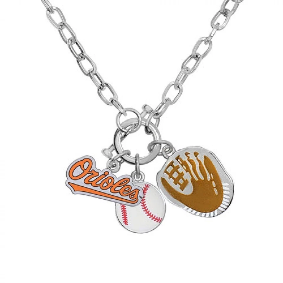 Baltimore Orioles Officially Licensed Charm Necklace 101570 - Image 1 of 1