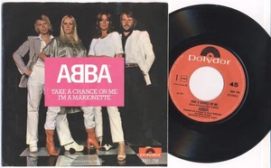 ABBA 'Take A Chance On Me / I'm A Marionette' 1977 Dutch 7" Vinyl - Bild 1 von 1