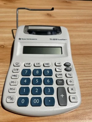 Texas instruments TI-5019 Super View Calculator Works - Image 1 of 4