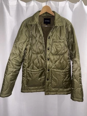 Lucky Brand Army Green Quilted Coat Size Small - Image 1 of 4