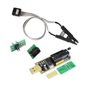 SOIC8 SOP8 Flash Chip IC Test Clips Socket Adpter Programmer Double Clip+ USB - Picture 1 of 7
