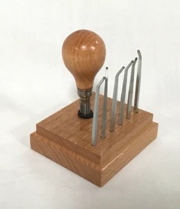 French Millgrain Tool Kit from Rio Grande - Picture 1 of 7