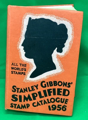 Vintage Stanley Gibbons Simplified Stamp Catalog 1956 - Image 1 of 4