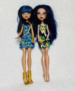 Monster High ¿Cómo abucheas? Muñeca Cleo De Nile + Muñeca Booyork - Imagen 1 de 3