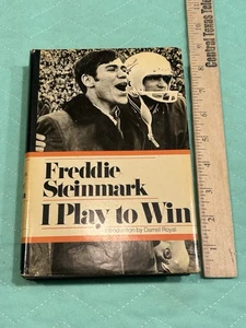 I Play To Win von Freddie Steinmark 1971 Erstausgabe UT Longhorns Football - Bild 1 von 12