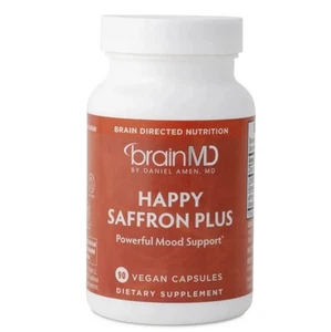 Happy Saffron Plus - 90 Capsule Vegane con Estratto di Zafferano, Curcumina e Zinco - Foto 1 di 5