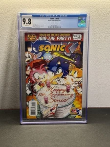 Sonic X #10 Archie Comics Sonic the Hedgehog 15th Anniversary 2006 CGC 9.8 POP 1 - Picture 1 of 2