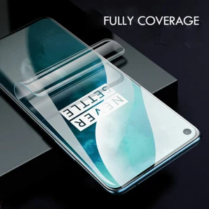Hydrogel Soft Film Screen Protector For Oneplus 13R 12R 10 Pro 9 Nord 2 Ace 5 11 - Picture 1 of 24