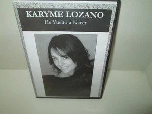KARYME LOZANO - HE VUELTO A NACER rare Spanish Catholic dvd Testimonio - Picture 1 of 1