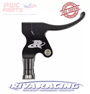 RIVA Yamaha Kawasaki PWC Throttle Lever Black Finger Throttle Billet RY24011-BK - Bild 1 von 6