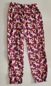 Unicorn and Rainbows PJs Pajama Pants Sz M 7/8 - Picture 1 of 5