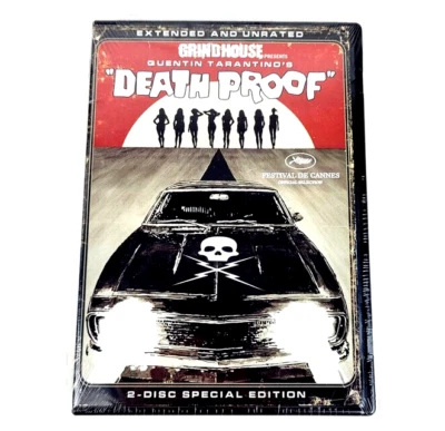 Grindhouse DEATH PROOF DVD Extended & Unrated Tarantino  2 Disc Special Edition - Image 1 of 4