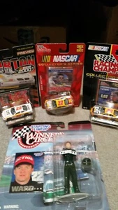 Ward Burton #22 Caterpillar- 3-1/64 Diecast-2 Rare Chrome & Starting Lineup - Picture 1 of 4