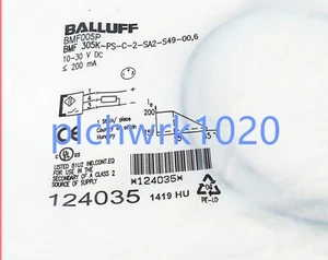 1 PCS NEW IN BOX Balluff BMF005P Magnetic Sensor BMF 305K-PS-C-2-SA2-S49-00,6 - Picture 1 of 5