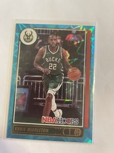 2021-22 NBA HOOPS TEAL EXPLOSION SP KHRIS MIDDLETON #83 MILWAUKEE BUCKS