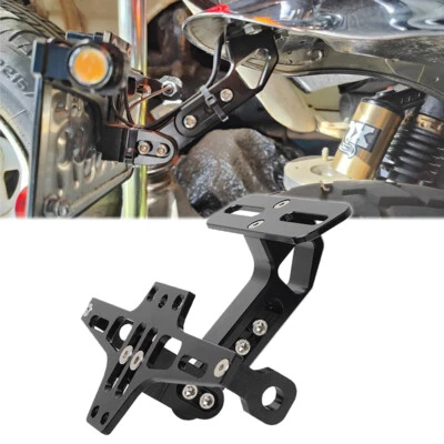 Kit ordenado eliminador guardabarros luz LED soporte matrícula para Ducati Hypermotard Foto 1 de 4