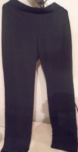 J Jill Womens Fit Slim Pants MEDIUM navy Stretch Knit - Picture 1 of 3