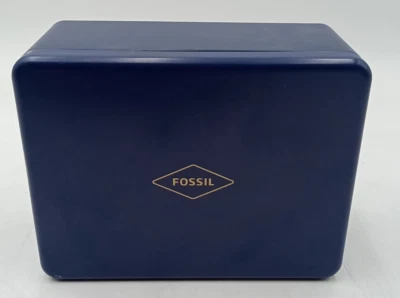 Fossil Townsman Chronograph Brown Leather Watch and Bracelet Set - Image 1 of 4