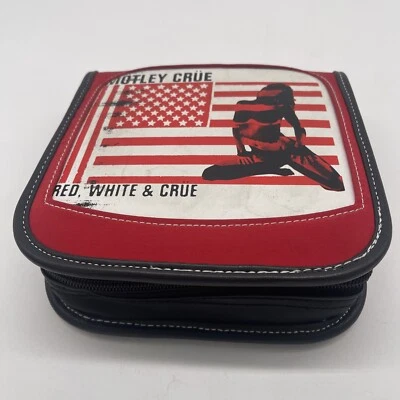 Cartera de Transporte Motley Crue DVD/CD: Retro 2005: Logo Rojo, Blanco y Crue, Nueva Foto 1 de 4