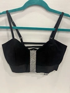 Bebe Women’s Crop Top Bra - Picture 1 of 4