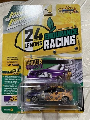 Johnny Lightning Street Freaks 24hrs Lemons 1998 Honda Civic 1:64 Diecast Car - Image 1 of 4