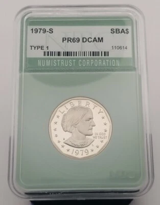 1979-S SBA $1 PR69 DCAM Type 1 NumiTrust Corporation #3702 - Image 1 of 4