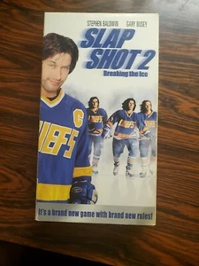 VHS: SLAP SHOT 2 breaking the ice STEPHEN BALDWIN GARY BUSEY - Picture 1 of 3