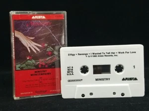 Ministry With Sympathy Cassette Tape 1983 arista AC-6-8016 1985 Album Rare - Picture 1 of 8