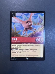 Maui Soaring Demigod Cold Foil Disney Lorcana Into The Inklands 113/204 MINT - Picture 1 of 1