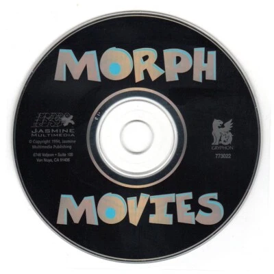 Morph Movies (PC-CD-ROM, 1994) for Windows - NEW CD in SLEEVE - Image 1 of 3