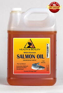WILD ALASKAN SALMON OIL ALL NATURAL FOR DOGS & CATS 7 LB